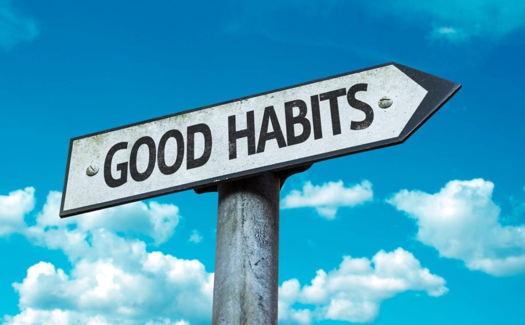 Good habits can transform your career and sales.